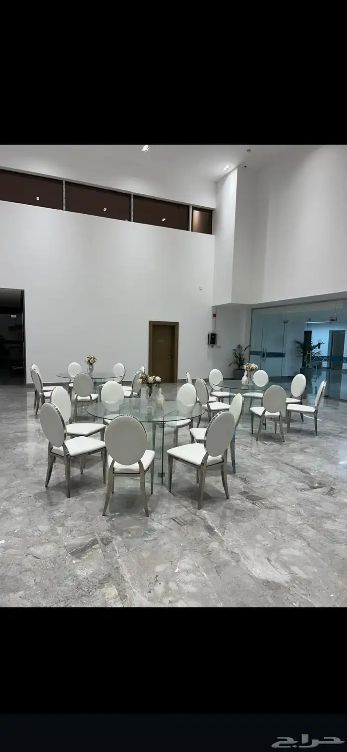 للحفلات والمناسبات قهوجينن وصبابين كراسي بنوعها اطولات بأنوا 7