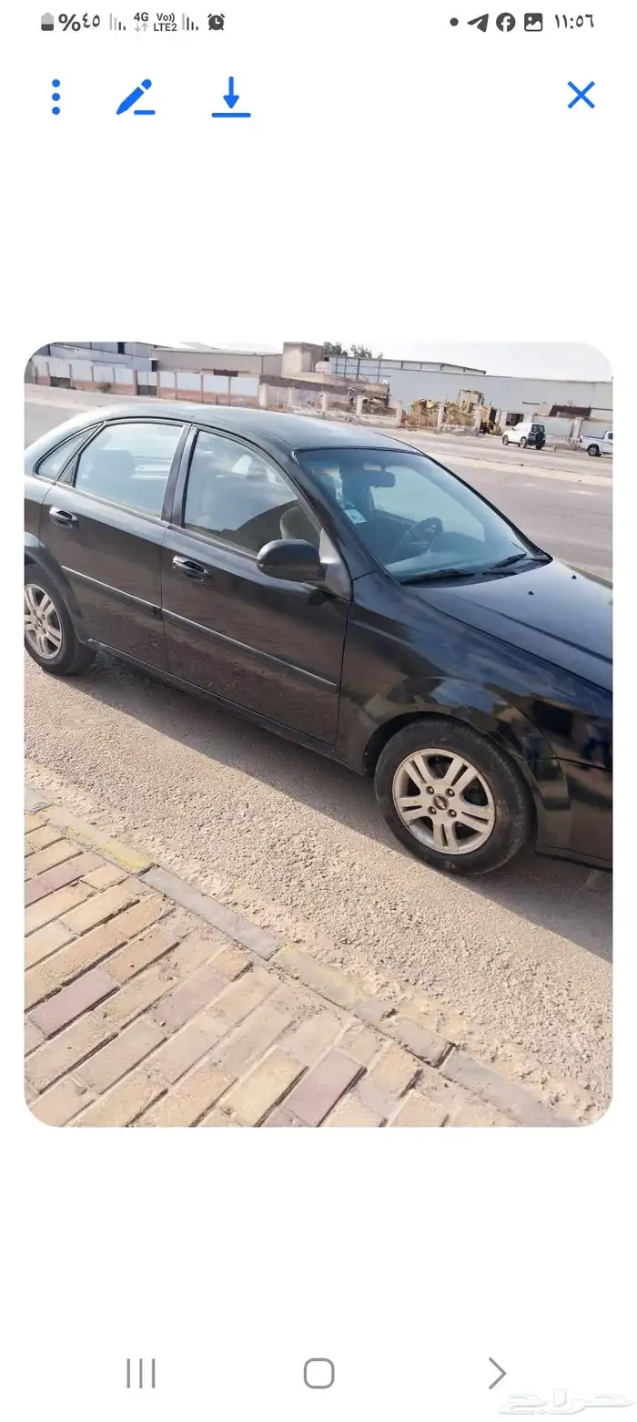 ط. سيارة شيفروليه اوبترا موديل 2007 الفحص باقي فيه 6 شهور 1