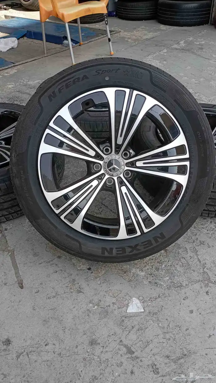 جنوط مرسديس اصلي وكاله مقاس 18 2