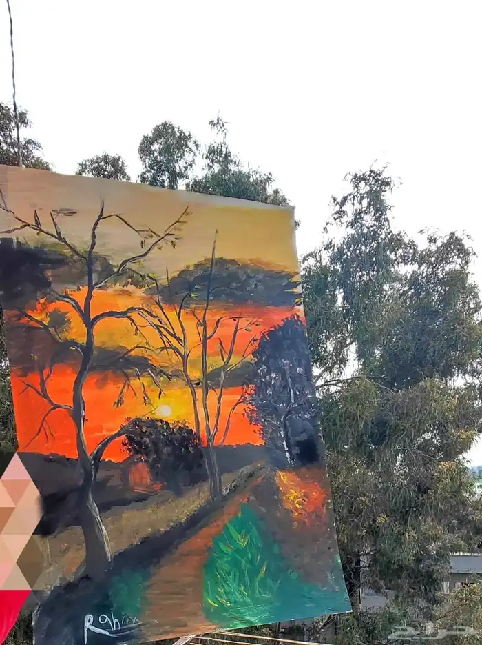 رسم جميع الجداريات والوحات 4