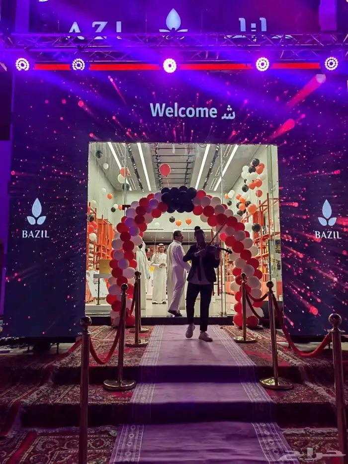 تنظيم حفلات وفتتحات تاجير شاشات مسارح خسب استيج المنيوم شرا 6