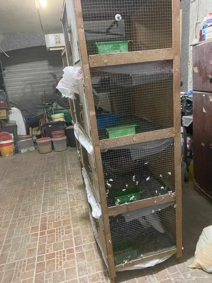 قفصين لطيور او الدجاج (مطيرة)فقط120ريال 2