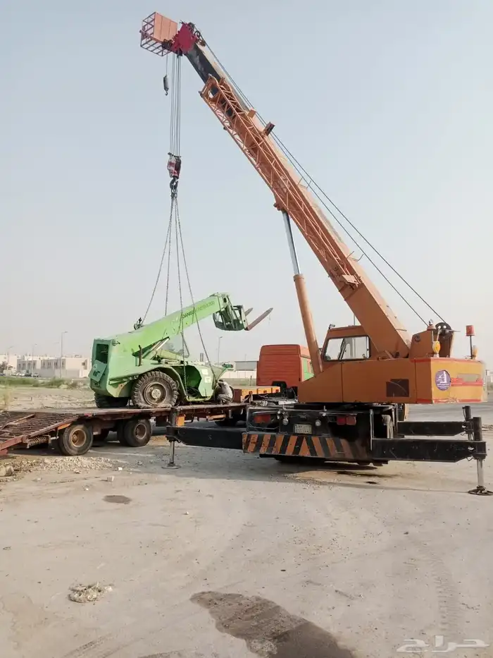 خدمات معدات ثقيله الكرين مشاوير يوميات بالساعه متواجدين في 6