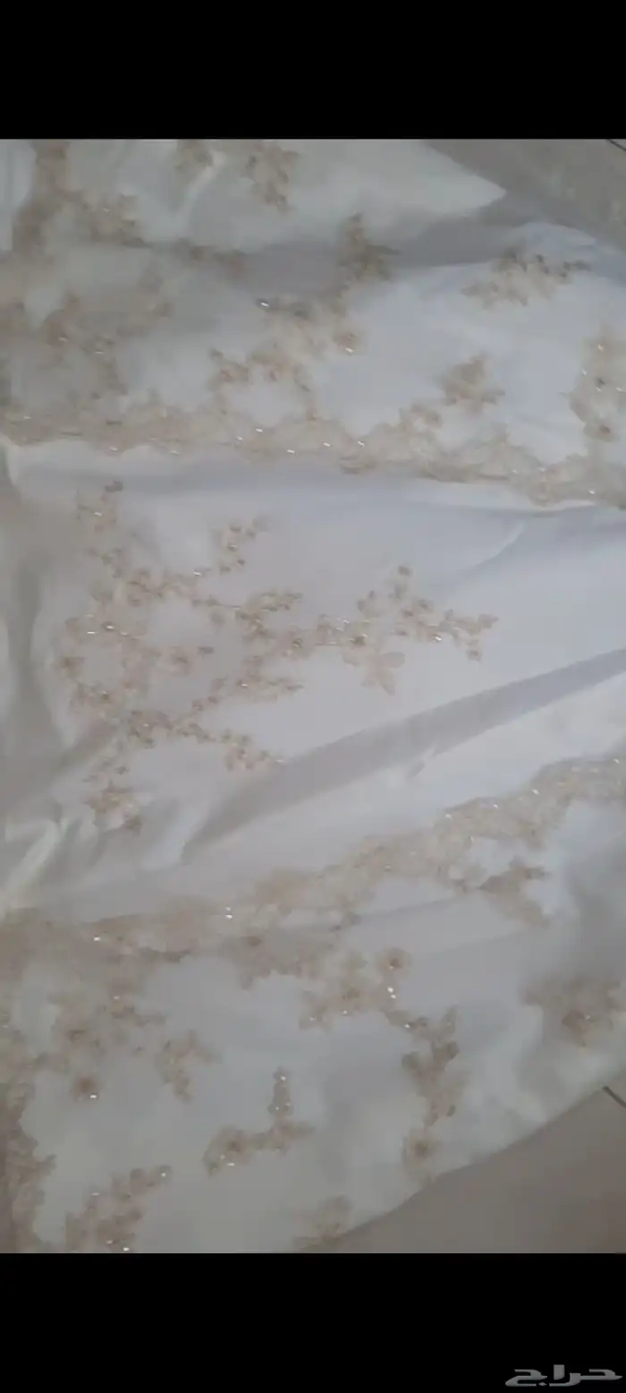 فستان زفاف أوف وايت للبيع 3