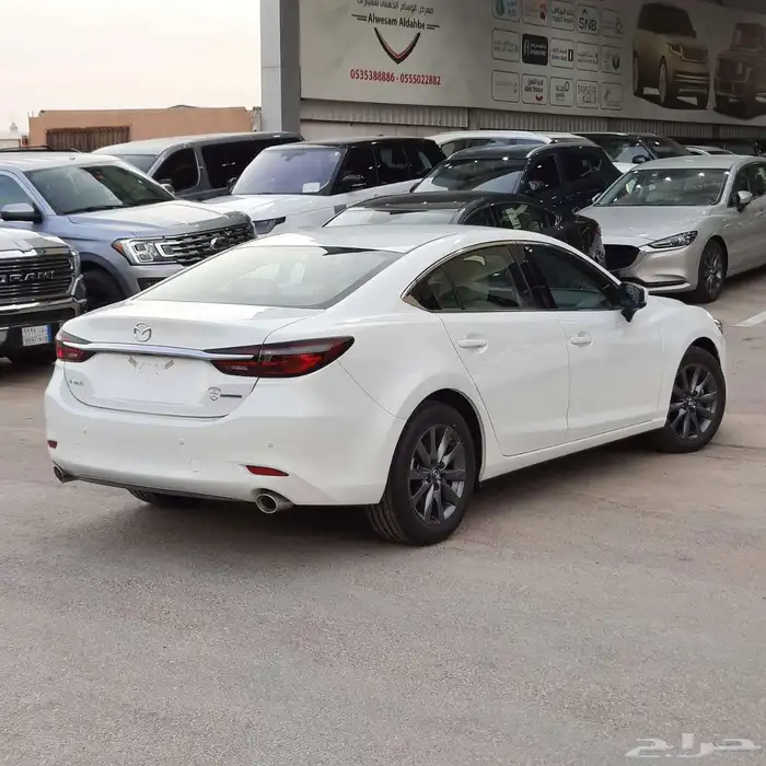 مازدا 6 موديل 2025 خليجي السعر 93500 شامل الضريبة 12