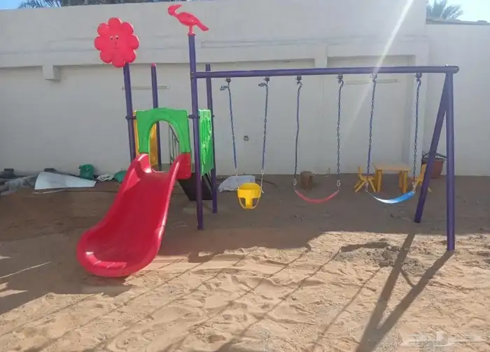العاب اطفال مراجيح وزحاليق مع بعض بجوده مميزه أسعار مميزه 3