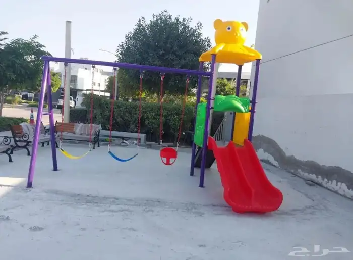 العاب اطفال مراجيح وزحاليق مع بعض بجوده مميزه أسعار مميزه 0