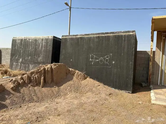 للبيع خزانات ماء خرسانية ارضيه جاهزه 1