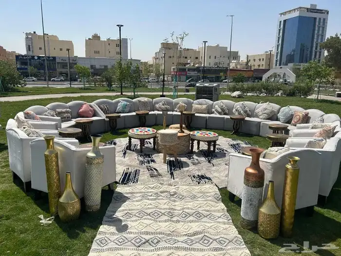 تاجير الخيام اوروبيه وبيوت الشعر ودوره مياه متنقله وكنب 7