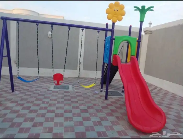 العاب اطفال مراجيح وزحاليق مع بعض بجوده مميزه أسعار مميزه 4