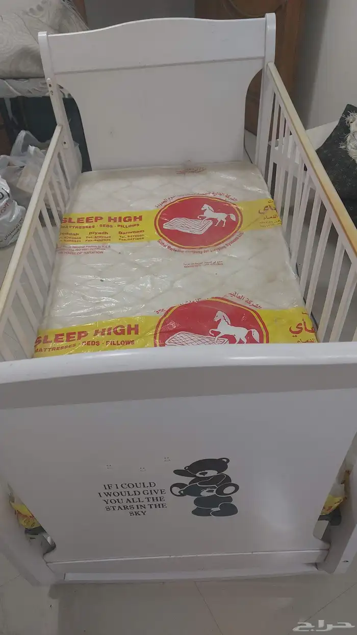 سرير اطفال خشب 0