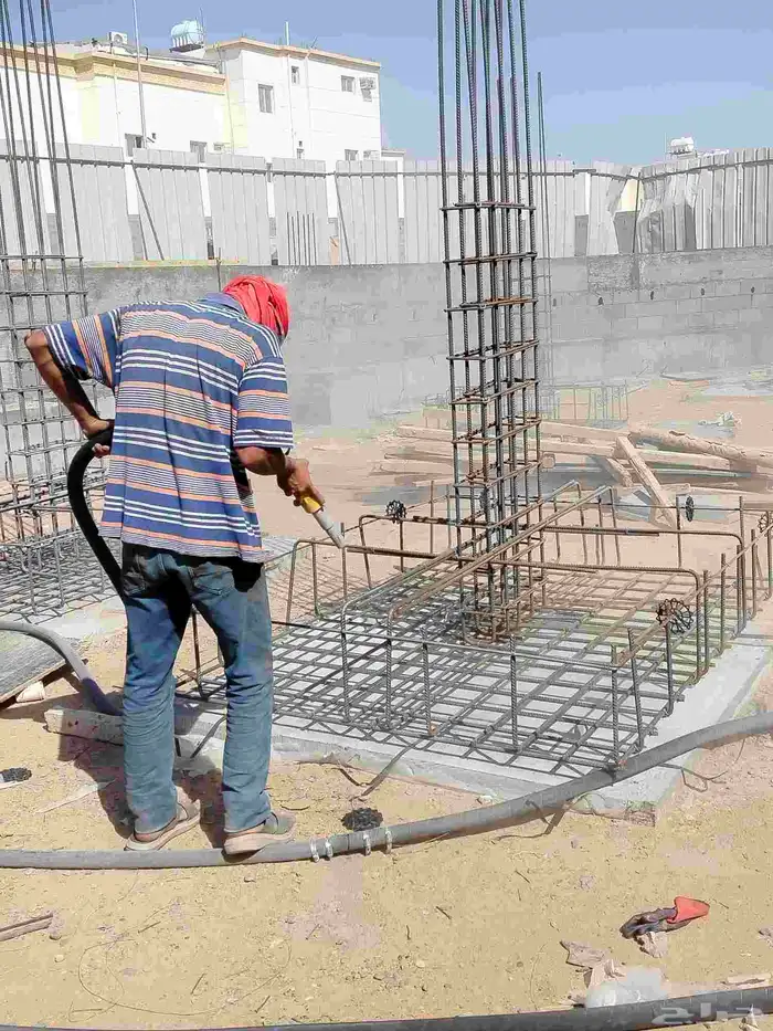 يوجد رماله تبوك حقل ضبا شارما لازاله البويه تخشين خرسانات 3