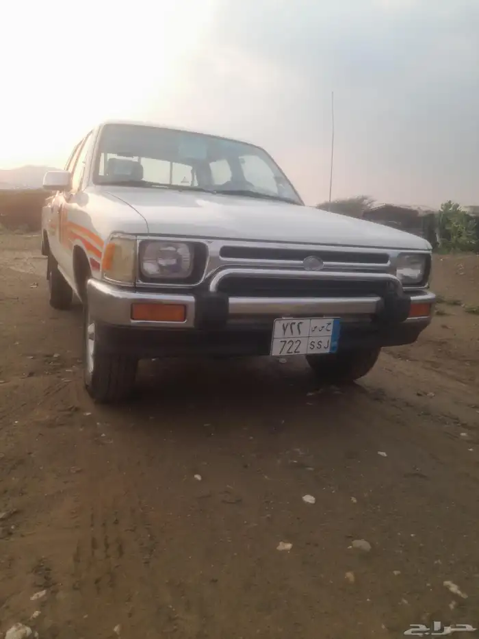 هايلكس 93 GL طاره هواء ومكيف شغال ذ 0