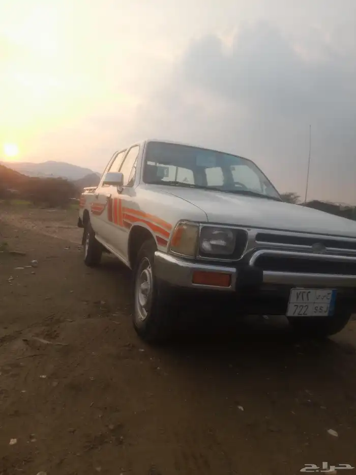 هايلكس 93 GL طاره هواء ومكيف شغال ذ 1