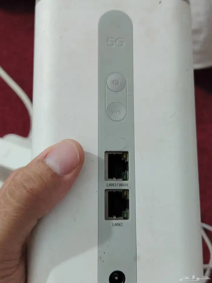 راوتر 5G نظيف شغال خالي من العيوب الفنيه لم اعد بحاجه له 1