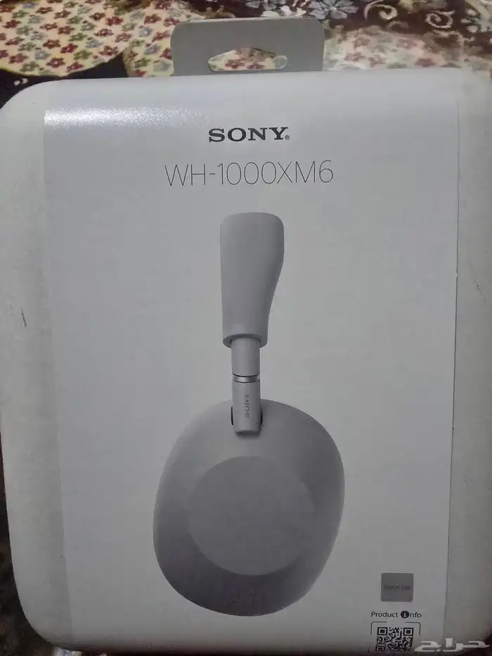 سماعه Sony WH-1000XM6 جديده لم تستخدم 0