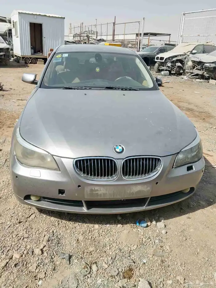بي ام موديل 2007 حجم 520 تشليح الحاير قطع غيار سيارات 0