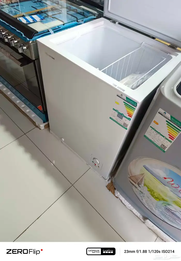 فريزر مسطح هايسنس 144 لتر 3