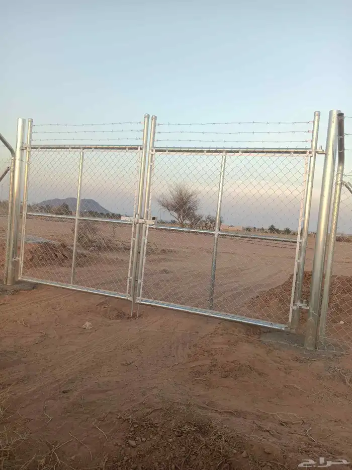 سياج حديد مجلفن 1