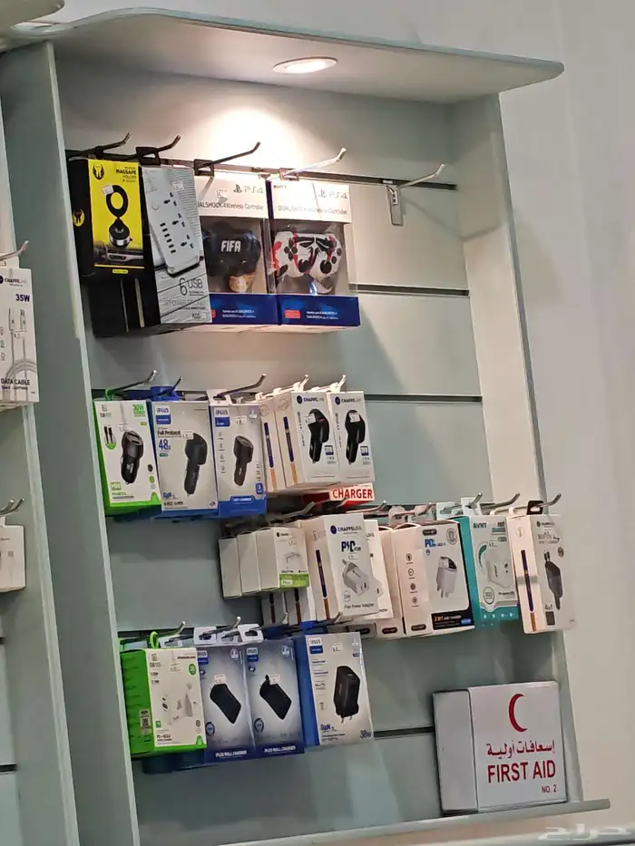 بضاعة محل جوالات تصفية 0