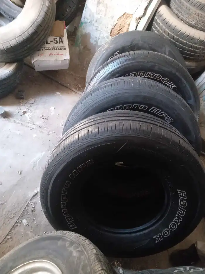 نعرض لكم كفرات هانكوك كوري اخو الجديد علا الشرط 275 70 16 4