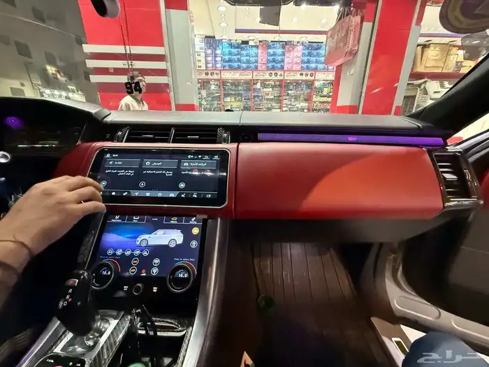 شاشة رنج روفر اسبرت تحول 2020 0