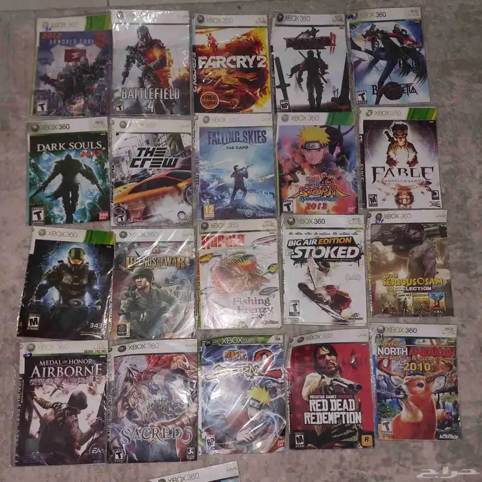 أشرطة اكس بوكس كوبي للبيع Xbox 360 0