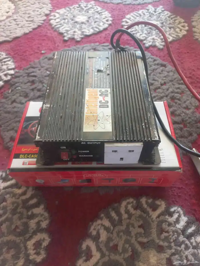 محولات كهربائيه من البطاريه الى كهرباء جهد 220 0