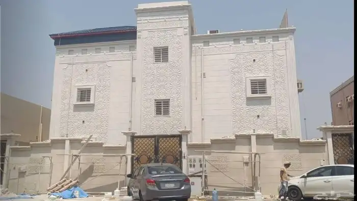 لياسه ملونه بديل الحجر بطحاء الرياض كسر رخام ديكورات خارجيه 7
