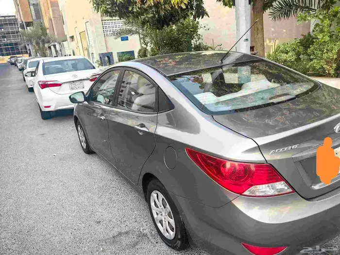 هيونداي اكسنت العداد 155000 كم استخدام خاص من الوكاله 1