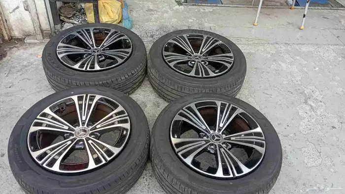 جنوط مرسديس اصلي وكاله مقاس 18 3