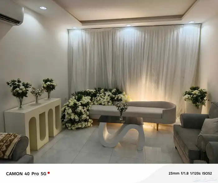 تنسيق وتاجير مداخل وكوش اعراس بانواعها 9