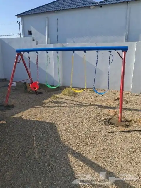 العاب خارجيةللحدائق ومنازل زحاليق مراجيح مقاوم للحرارة شمس 7