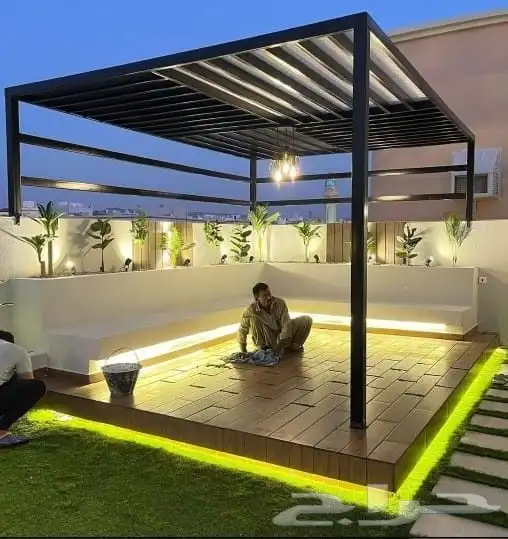 تنسيق حدائق منزليه 8