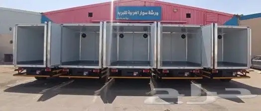 تفصيل صناديق السيارات مع تركيب الثلاجات وعزل الفانات 5