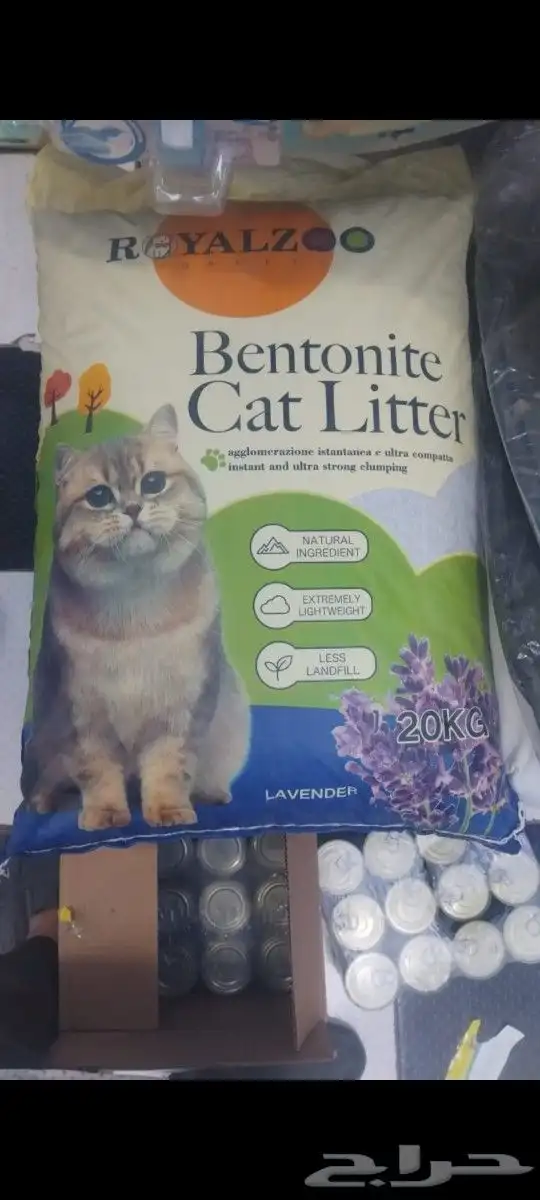 رمل قطط للبيع 0