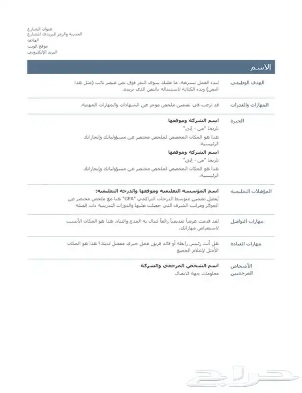 تصميم سيره ذاتيه ودعايات وانفوجيرافك 5
