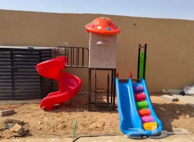 العاب خارجيةللحدائق ومنازل زحاليق مراجيح مقاوم للحرارة شمس 27