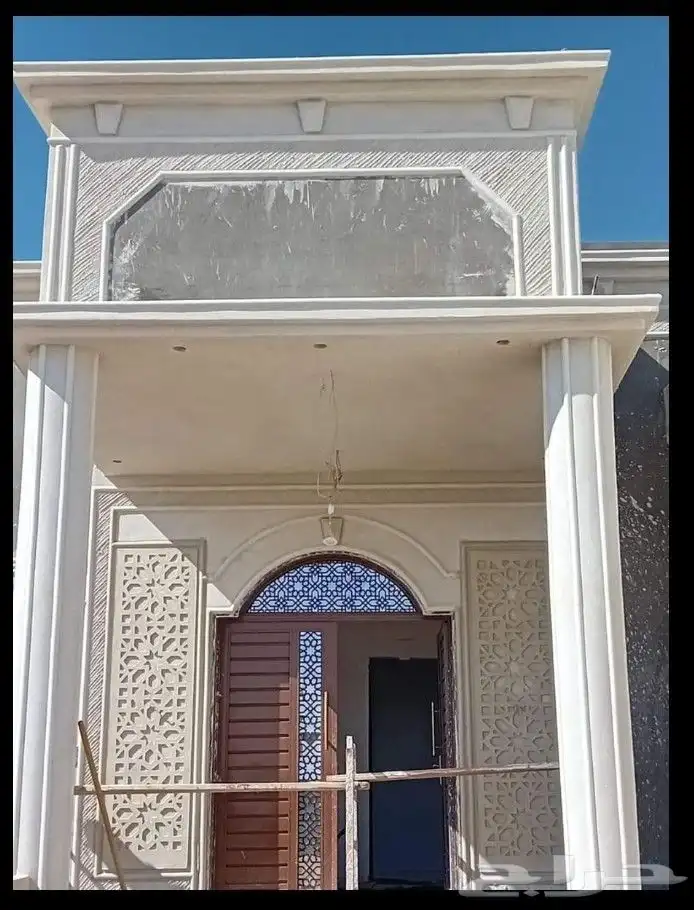 لياسه ملونه بديل الحجر بطحاء الرياض كسر رخام ديكورات خارجيه 3