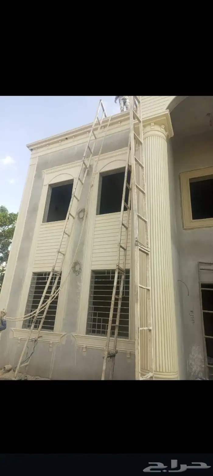 ديكورات خارجيه بديل الحجر على الزويا ودرايش ولحزامات 7