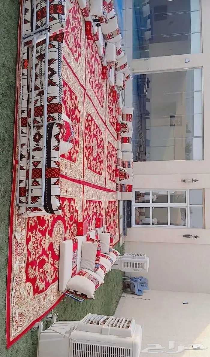 تاجير لوازم حفلات جلسات شعبيه دفايات سماعات كواش مداخل فراشا 3