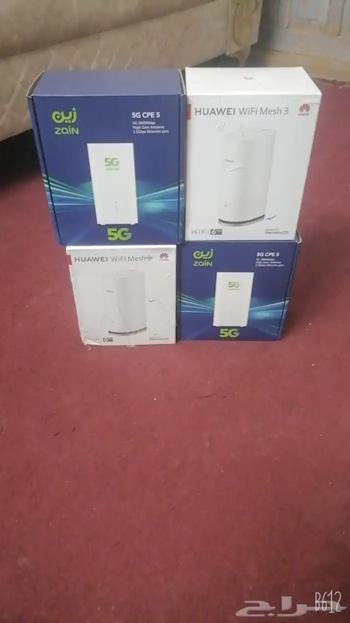 للبيع مودم زين 5G مع مقوي شبكه 0