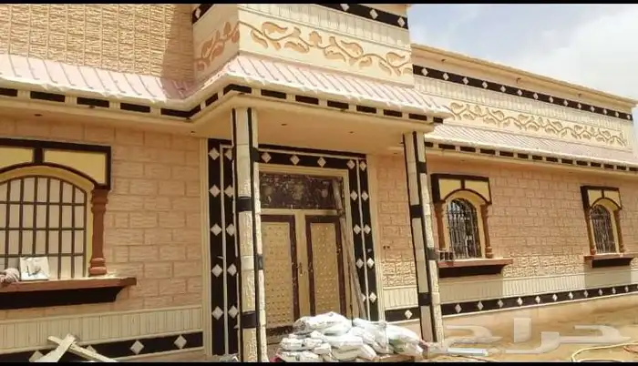 بديل الحجر لياسه ملونه سمنت الرياض وبطحاء الرياض 2