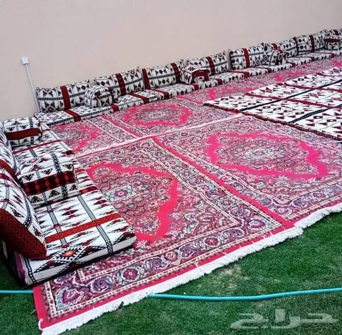 تاجير كنب وكراسي طاولات جلسات شعبيه خيام كوش أفراح 7