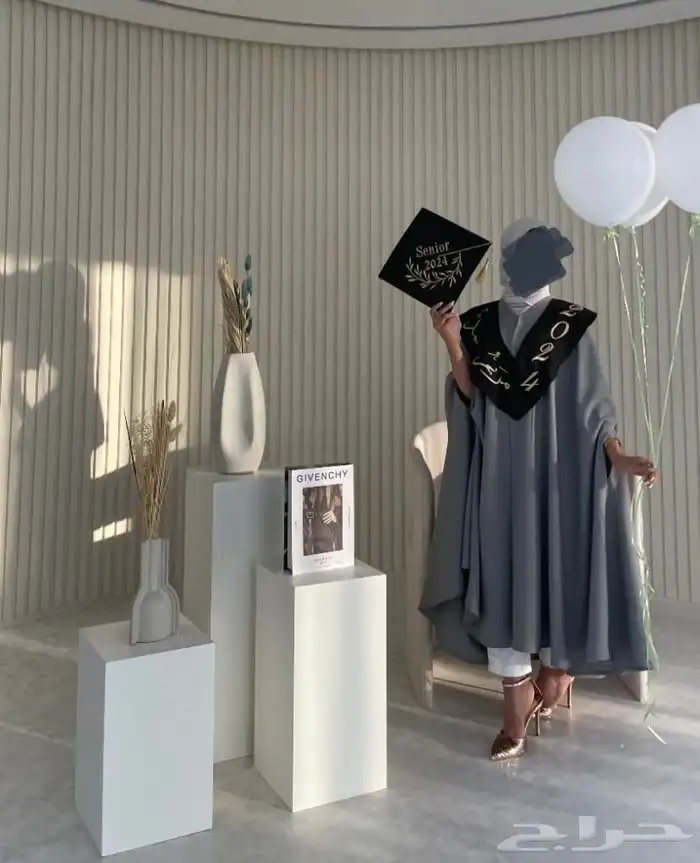 تفصيل عبايات تخرج 2025 بتطريز الاسم حسب الطلب خصم للكميات 18