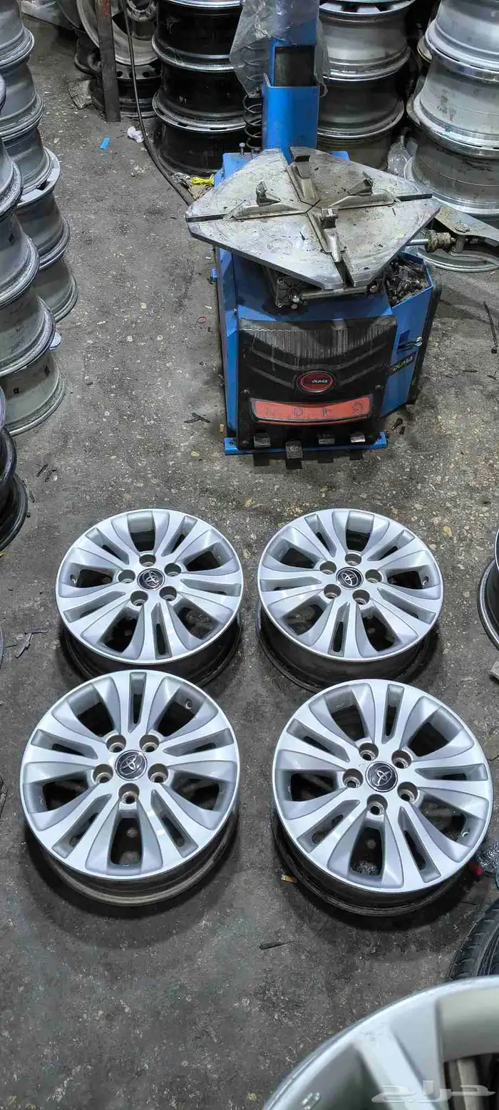 جنوط هايلكس2016 اصلي وكاله مقاس 16 1