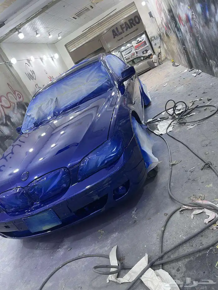 رش بويه لجميع السيارات بمواد اصليه وبجوده عاليه مع الضمان 7