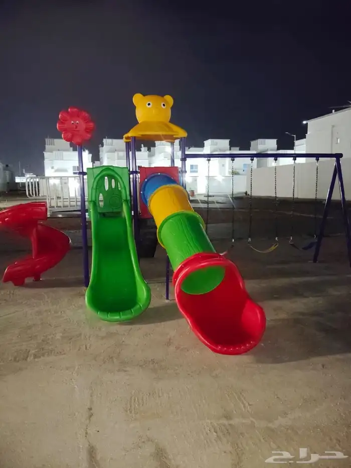 العاب خارجيةللحدائق ومنازل زحاليق مراجيح مقاوم للحرارة شمس 18