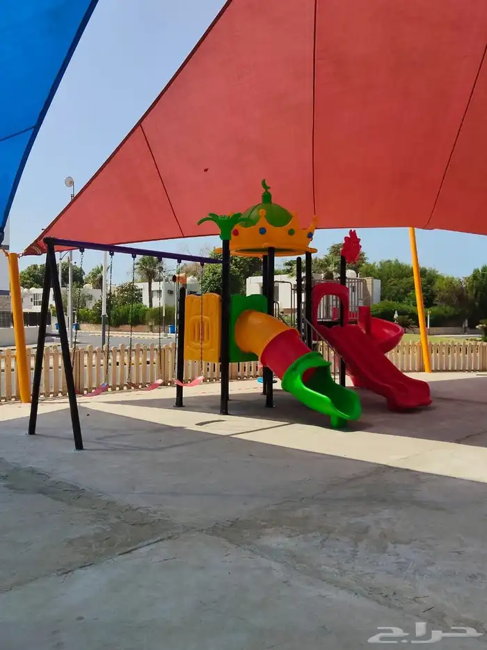 العاب خارجيةللحدائق ومنازل زحاليق مراجيح مقاوم للحرارة شمس 1