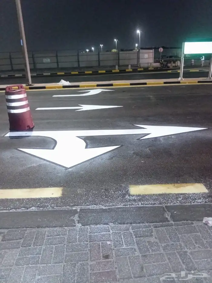 تخطيط الطرق دھانات بركات 5